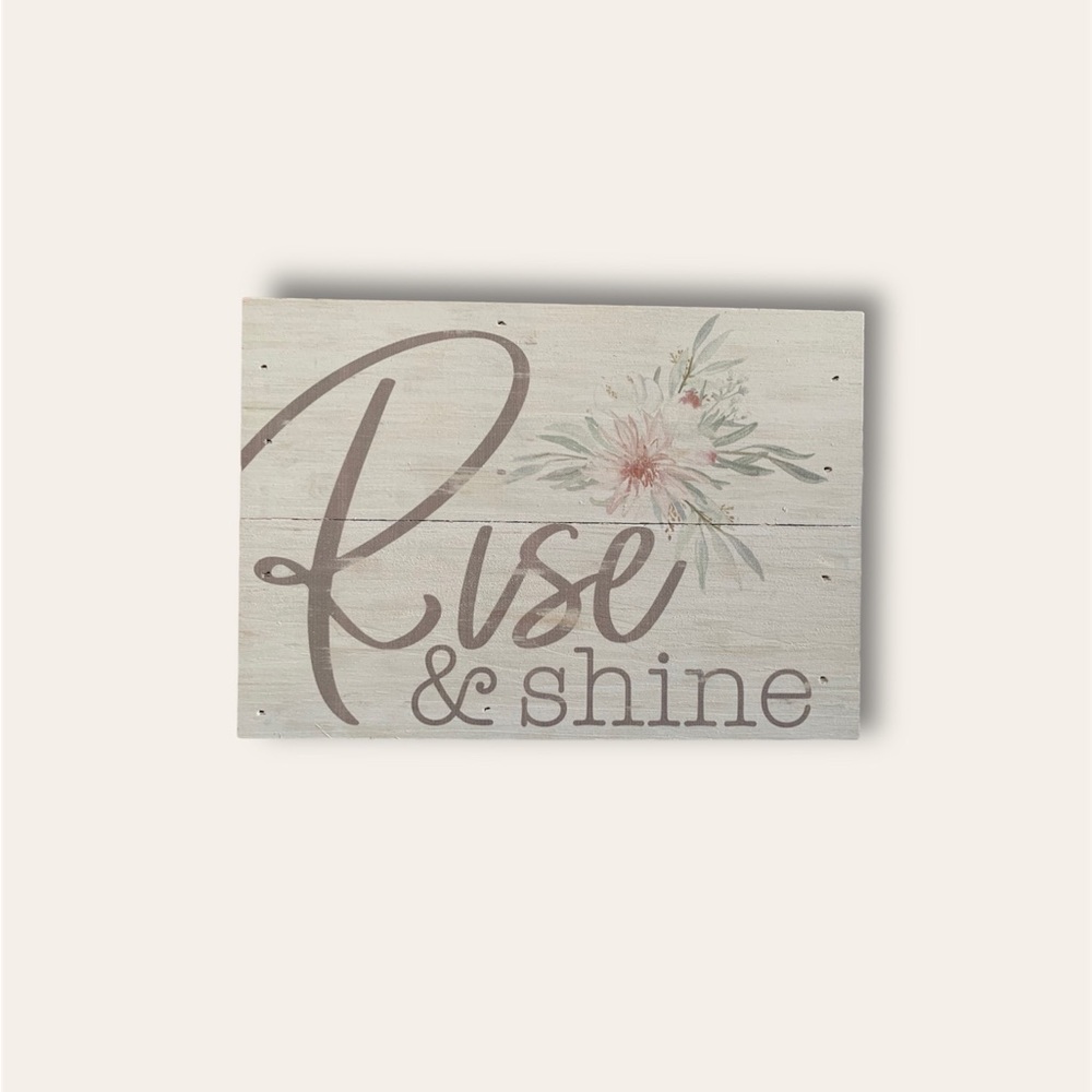 Rise & Shine Wall Decor